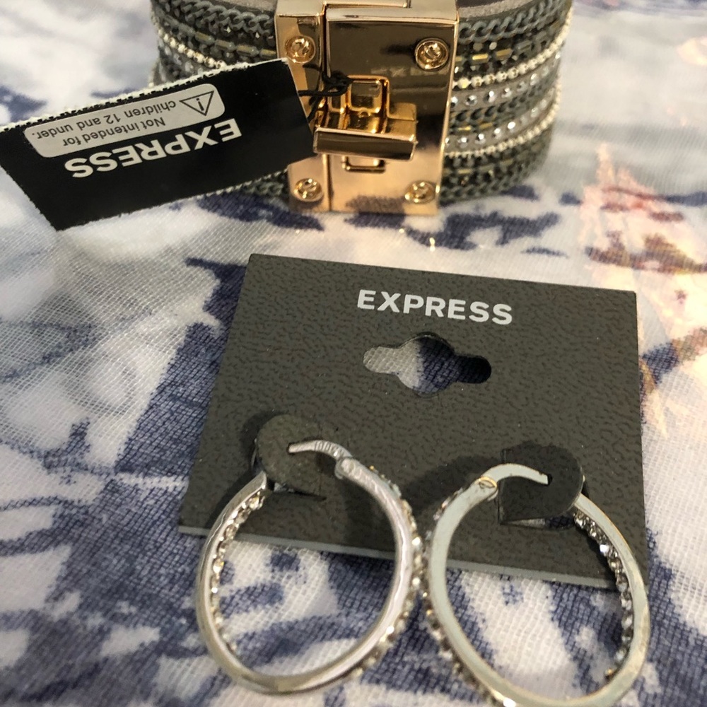 Express bangles & earrings